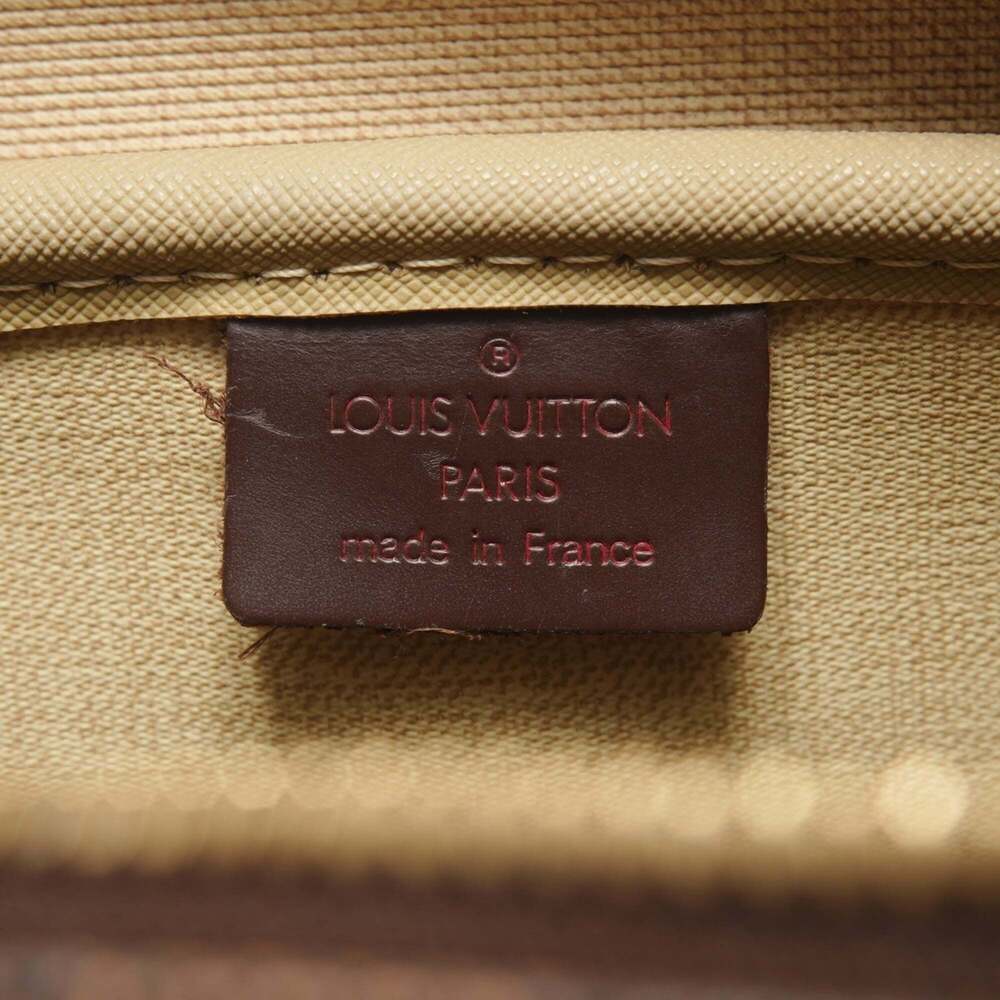 LOUIS VUITTON Authentic Brown Deauville Boston Bag - Picture 9 of 11